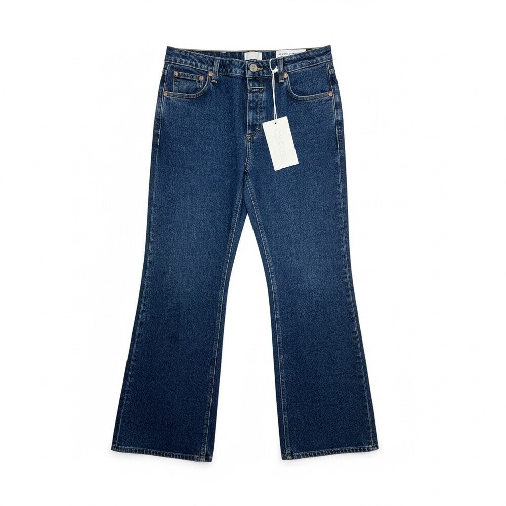 CLOSED Women Gillan Low Waist Wide leg Jeans Blue Denim NWT Size 26/30 - Picture 3 of 11